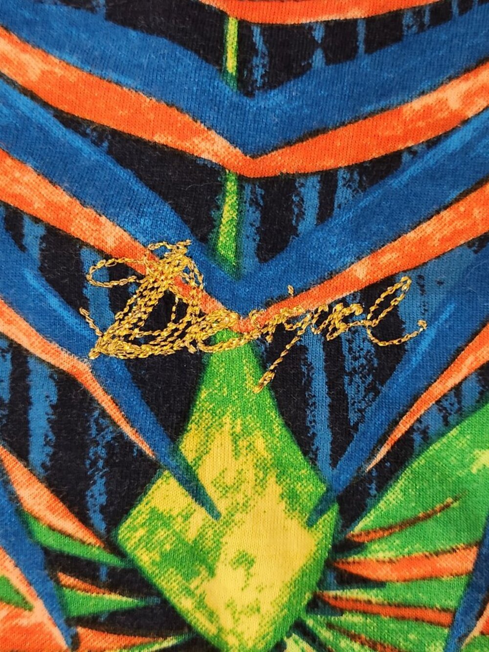 Desigual Colorful Sunburst Print Mini Dress - Picture 8 of 15